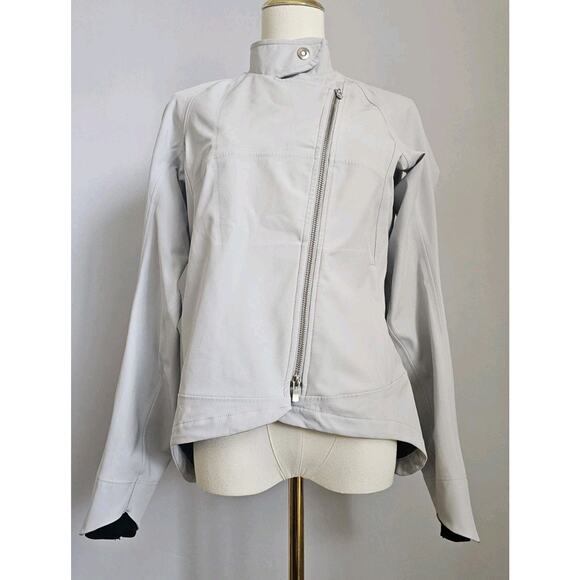Velocio RECON Cycling Jacket Gray Fits M Softshell Water Repellent Zipper - Picture 1 of 9